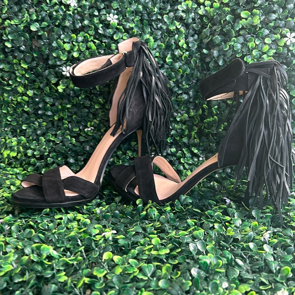Nine West Fringe Heels
